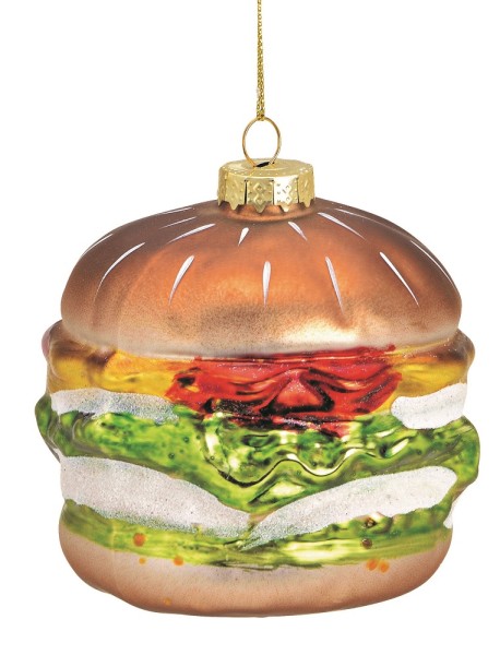 Christbaumschmuck "Hamburger"
