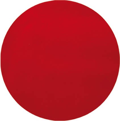 Platzsets Kreis in Rot