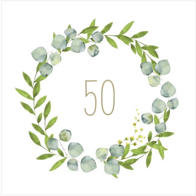 Servietten Eukalyptus "50" 20 Stk.