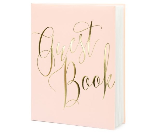 Gästebuch GUEST BOOK rosé