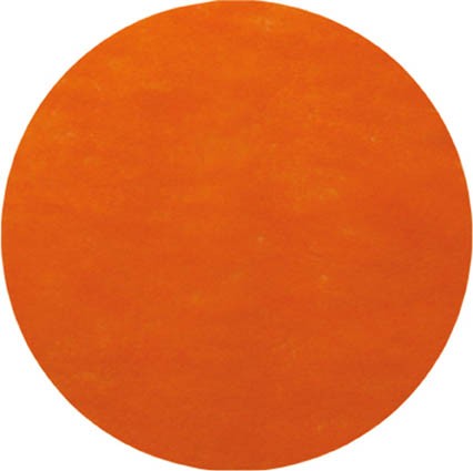 Platzsets Kreis in Orange
