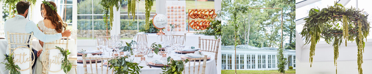 Greenery Hochzeit – Tischdeko Greenery und Hochzeitsdeko mit Eukalyptus - Greenery Hochzeit: Perfekte Tischdeko mit Eukalyptus