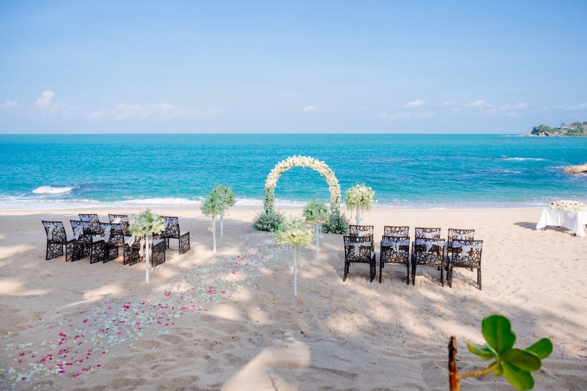 Heiraten auf Koh Samui | Hochzeit von Tina &amp; Andi - Strandhochzeit auf Koh Samui