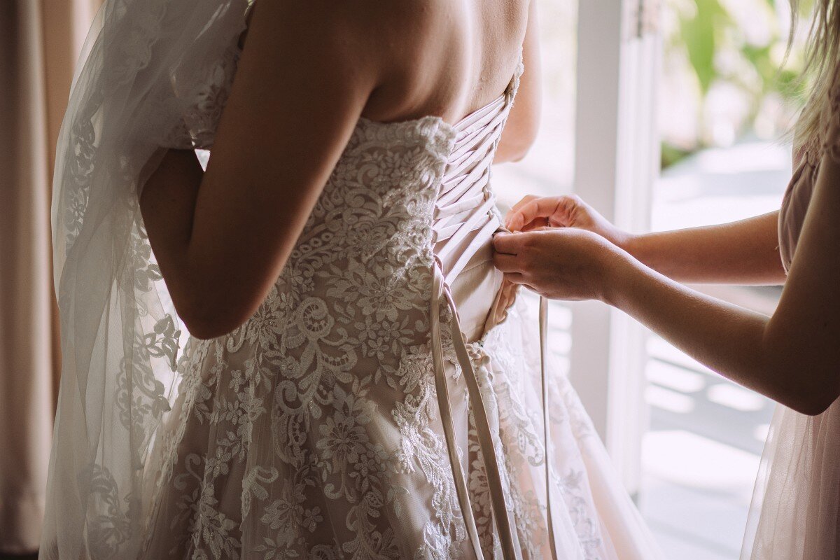 Heiraten auf Koh Kood - Brautkleid