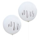 Riesenluftballons MR &amp; MRS