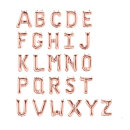 Folienballon BUCHSTABE roségold  E