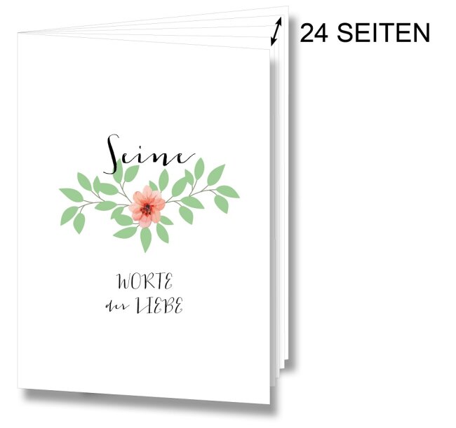 Wedding Vow Heft Worte der Liebe 2er Set