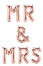 Folienballon MR &amp; MRS ros&eacute;gold