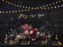 Banner Happy New Year gold