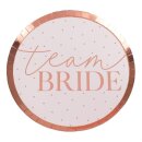 JGA Pappteller Team Bride rosegold