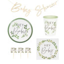 Baby Shower Party in a Box Botanical 45-tlg.