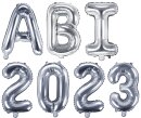 Folienballon ABI 2023 silber