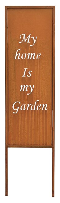 Gartenstecker My home is my Garden