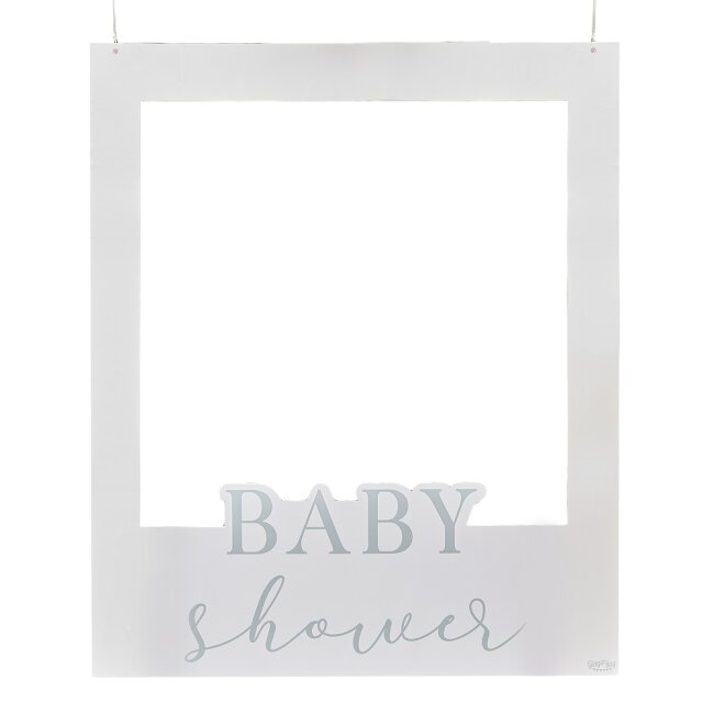 Photobooth Rahmen Baby Shower personalisierbar