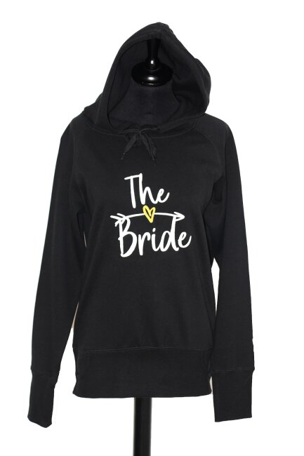 JGA Hoodie THE BRIDE schwarz