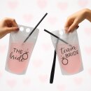 JGA Trinkbeutel Set Bride &amp; Team Bride 7 Stk.