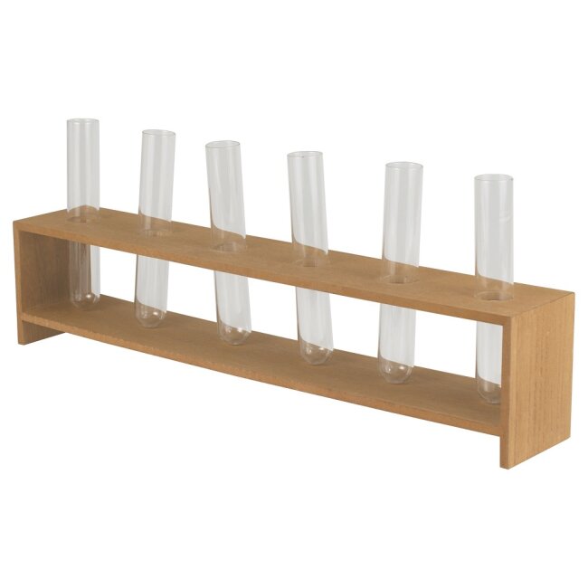 Reagenzglas Vasen Set 7-tlg