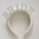 Haarreif Bride mit Perlen
