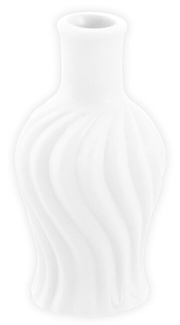 Mini Vase cremewei&szlig; 8,5cm &Oslash; 4,5cm