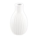 Mini Vase cremewei&szlig; 8,5cm &Oslash; 4,5cm