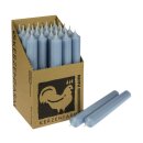 Stabkerzen Taubenblau 10 St&uuml;ck