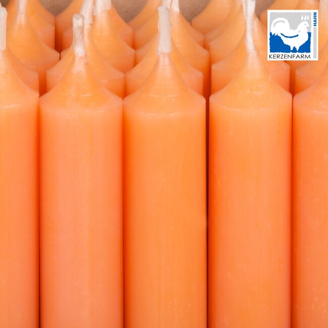 Stabkerzen Apricot 10 St&uuml;ck