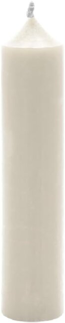 Kurze Stabkerzen 10cm &Oslash; 2,2 cm 25 St&uuml;ck elfenbein