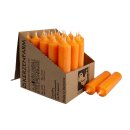 Kurze Stabkerzen 10cm Ø 2,2 cm 25 Stück apricot