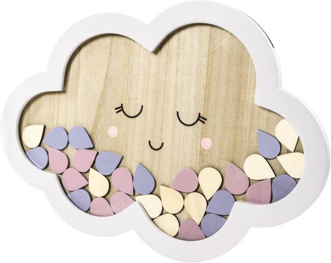 Alternatives G&auml;stebuch Babyparty &quot;Wolke&quot;
