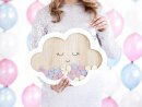 Alternatives G&auml;stebuch Babyparty &quot;Wolke&quot;