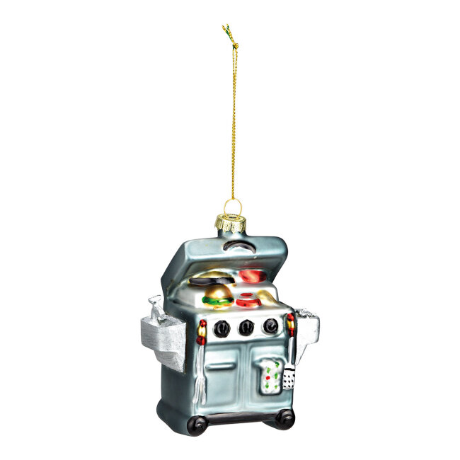 Christbaumschmuck Grill aus Glas