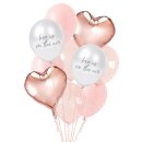Luftballons Love is in the air 12 Stk.