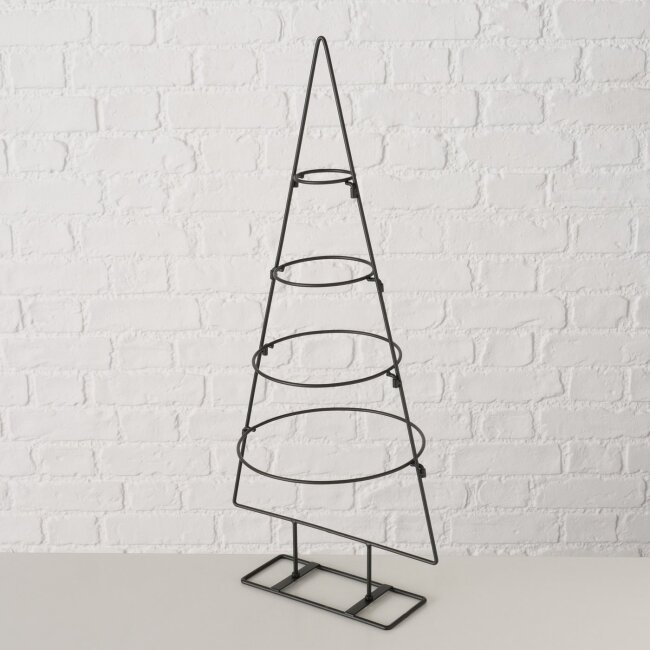 Dekobaum aus Metall schwarz  H 60cm