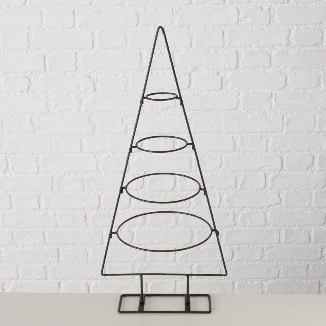 Dekobaum aus Metall schwarz  H 60cm