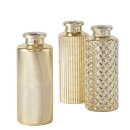 3-tlg. Vasen Set Adore gold H13cm &Oslash; 5cm