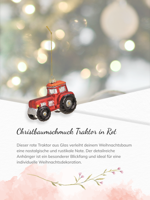 Christbaumschmuck Set Beauty 4-tlg.