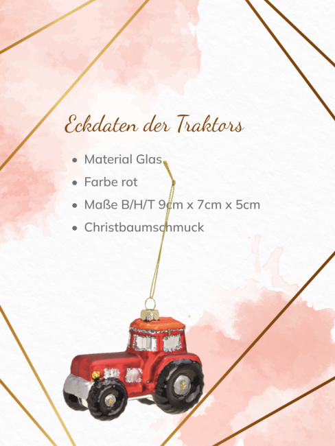 Christbaumschmuck Set Beauty 4-tlg.