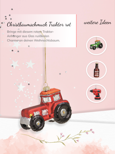 Christbaumschmuck Set Beauty 4-tlg.
