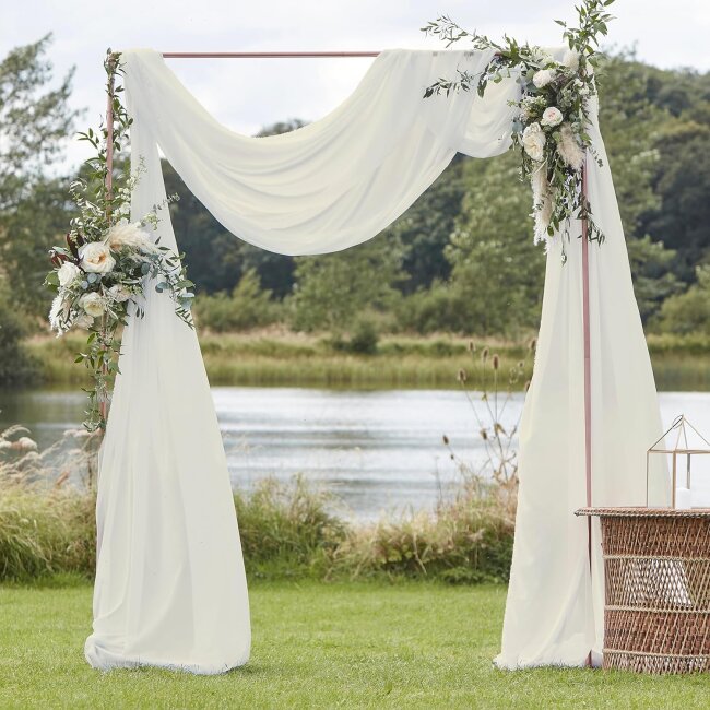 Dekostoff creme 6m x 2,5m