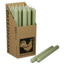 Stabkerzen extra lang salbei gr&uuml;n 10 St&uuml;ck...