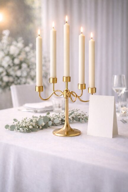 Stabkerzen extra lang creme elfenbein 10 St&uuml;ck L&auml;nge 25cm