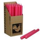 Stabkerzen extra lang pink 10 St&uuml;ck L&auml;nge 25cm