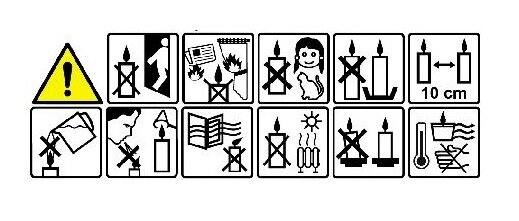 25 Stabkerzen Pastellfarben durchgef&auml;rbt 18 cm/2,2 cm