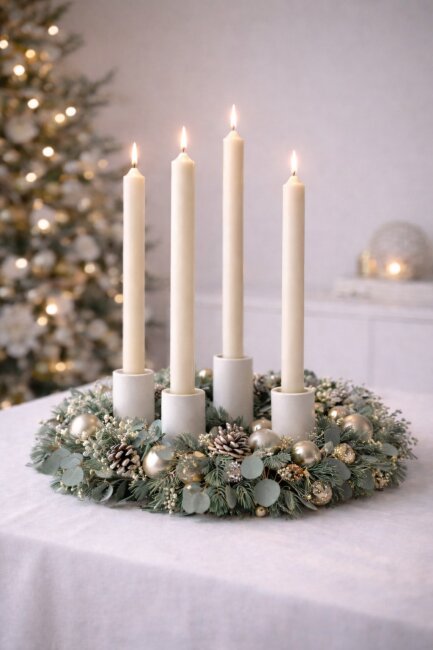 Lange Stabkerzen Farbmix  Velvet Ros&eacute; durchgef&auml;rbt 25cm &Oslash; 2,2 cm 25 St&uuml;ck