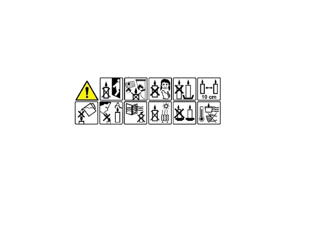 Stabkerzen Set Grau &ndash; 3 Gr&ouml;&szlig;en (25, 18 &amp; 10 cm) &ndash; 12 St&uuml;ck