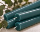 Stabkerzen Set Petrol / Ozean-Blau &ndash; 3...