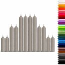 Stabkerzen Set Braun (Schlamm) &ndash; 3...
