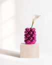 Blumenvase Bubble Pink aus Porzellan – Moderne...