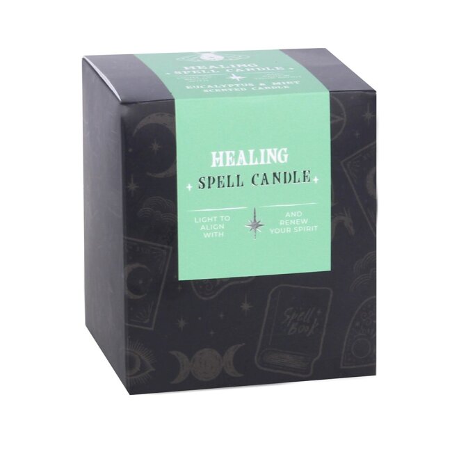 Duftkerze Healing Spell &ndash; Eukalyptus &amp; Minze &ndash; 35 Stunden