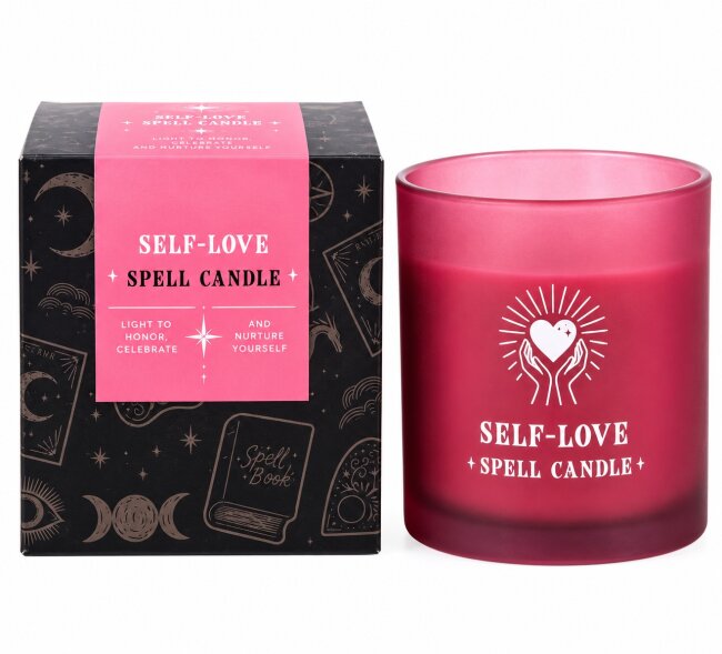 Duftkerze Self Love &ndash; Rose &amp; Vanille &ndash; 35 Stunden